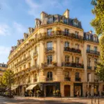 Elegance haussmannienne sous le soleil parisien