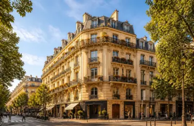 Elegance haussmannienne sous le soleil parisien