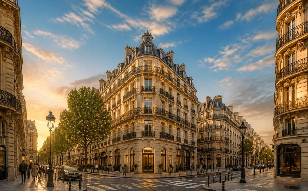 Paris haussmannien a lheure doree